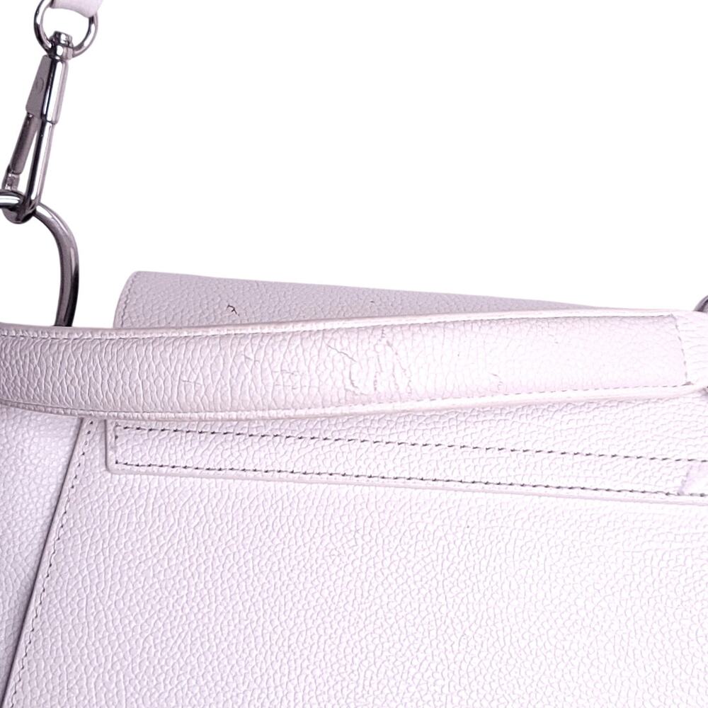 3.1 Lim Philip Lim White Leigh Top Handle Leather Satchel  (White) - Picture 10 of 10